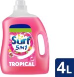 Surf Liquid Washing Detergent Tropical 80 w 4 l