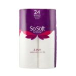 Coles 3-ply So Soft & Strong White Toilet Paper | 24 Pack - Image 3