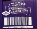 Original CADBURY Dairy Milk Chocolate Standard BAR 48 x 45g Full Box Fresh Stock - Image 4