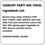 Cadbury Fresha Party Mix Soft Chewy Lollies 10kg - Image 3